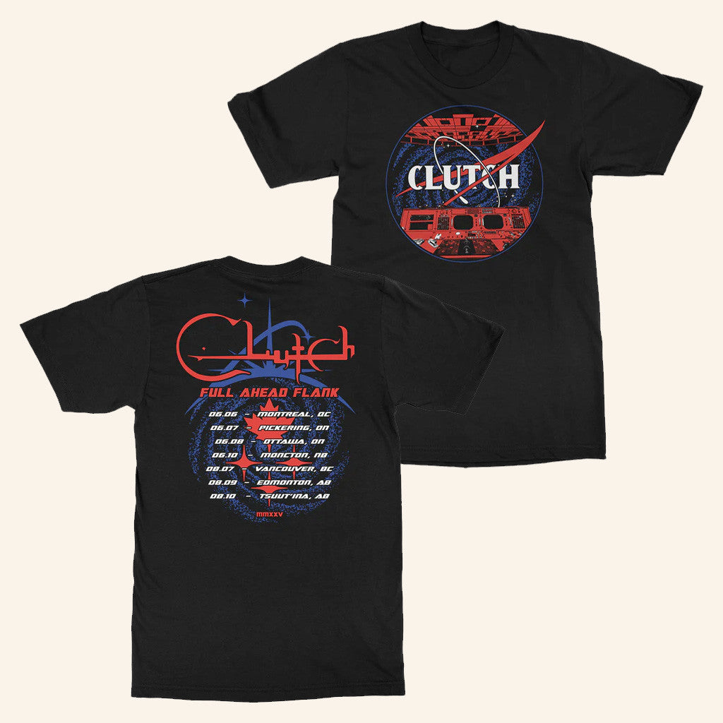 Clutch Merch Full Ahead Flank Tour T-Shirt Birthday Present For Him - Gypsysystersgift