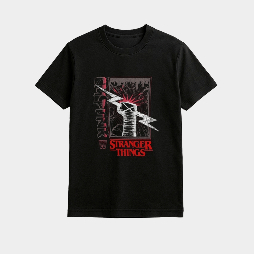 CM Punk WWE Stranger Things T-Shirt Fan Merch Birthday Ideas For Boyfriend - GypsysystersGift