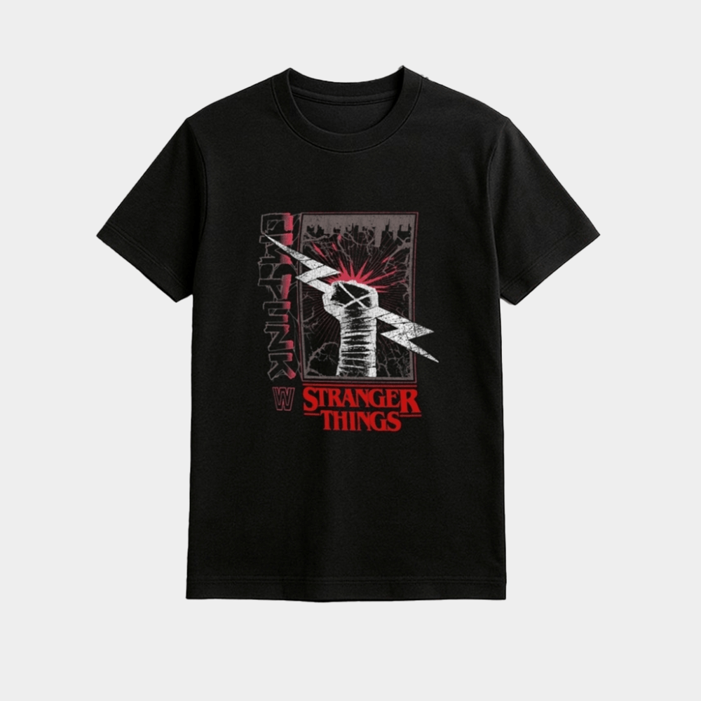 CM Punk WWE Stranger Things T-Shirt Fan Merch Birthday Ideas For Boyfriend - GypsysystersGift