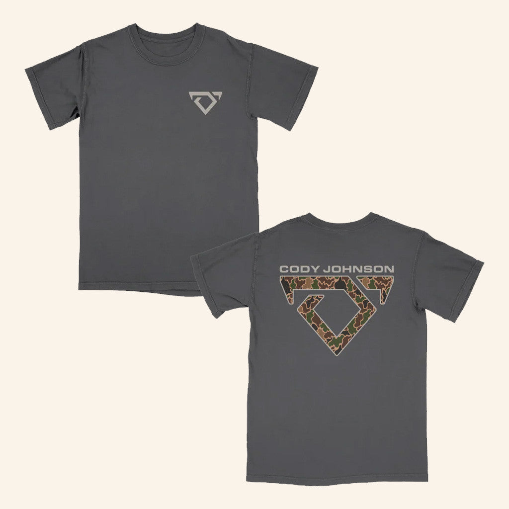Cody Johnson Merch Cody Johnson Camo Logo T-Shirt Music Lover Gift Ideas For Him - Gypsysystersgift