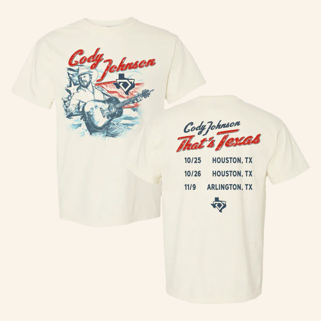 Cody Johnson Merch Cody Johnson That's Texas T-Shirt Christmas Gifts For Him - Gypsysystersgift