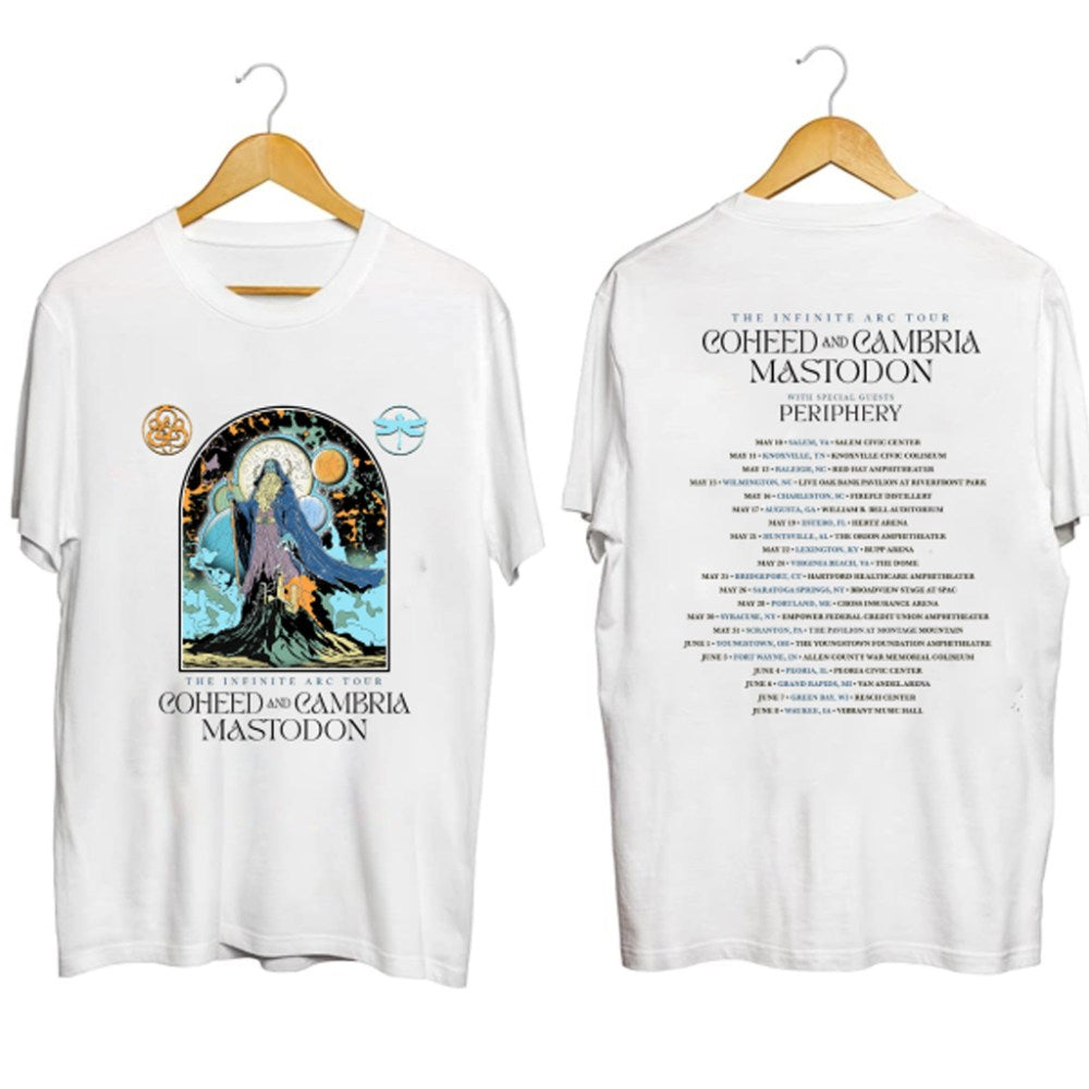 Coheed And Cambria Infinite Arc Tour Shirt Fan Merch Music Lover Gift Ideas For Him - Gypsysystersgift