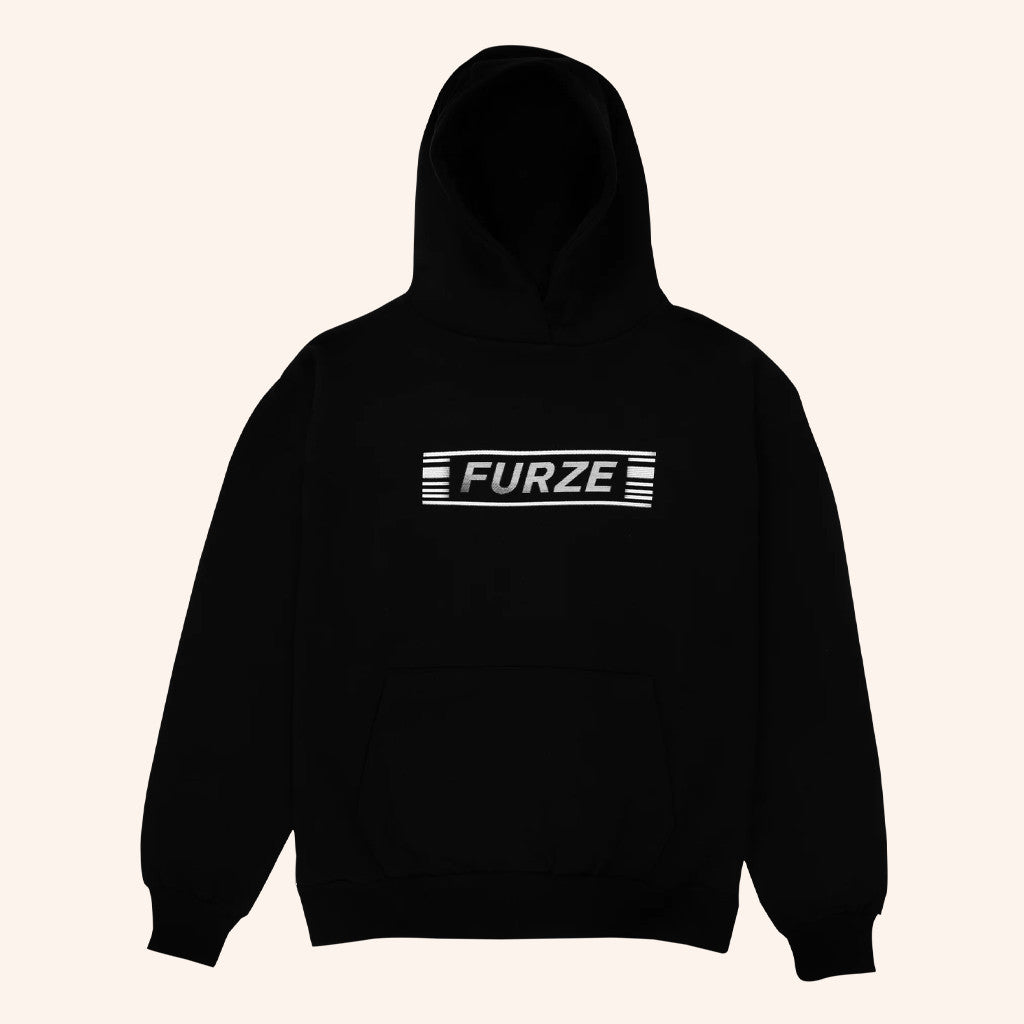 Colin Furze Merch Furze Tv Static Logo Hoodie Black Christmas Presents For Him - Gypsysystersgift