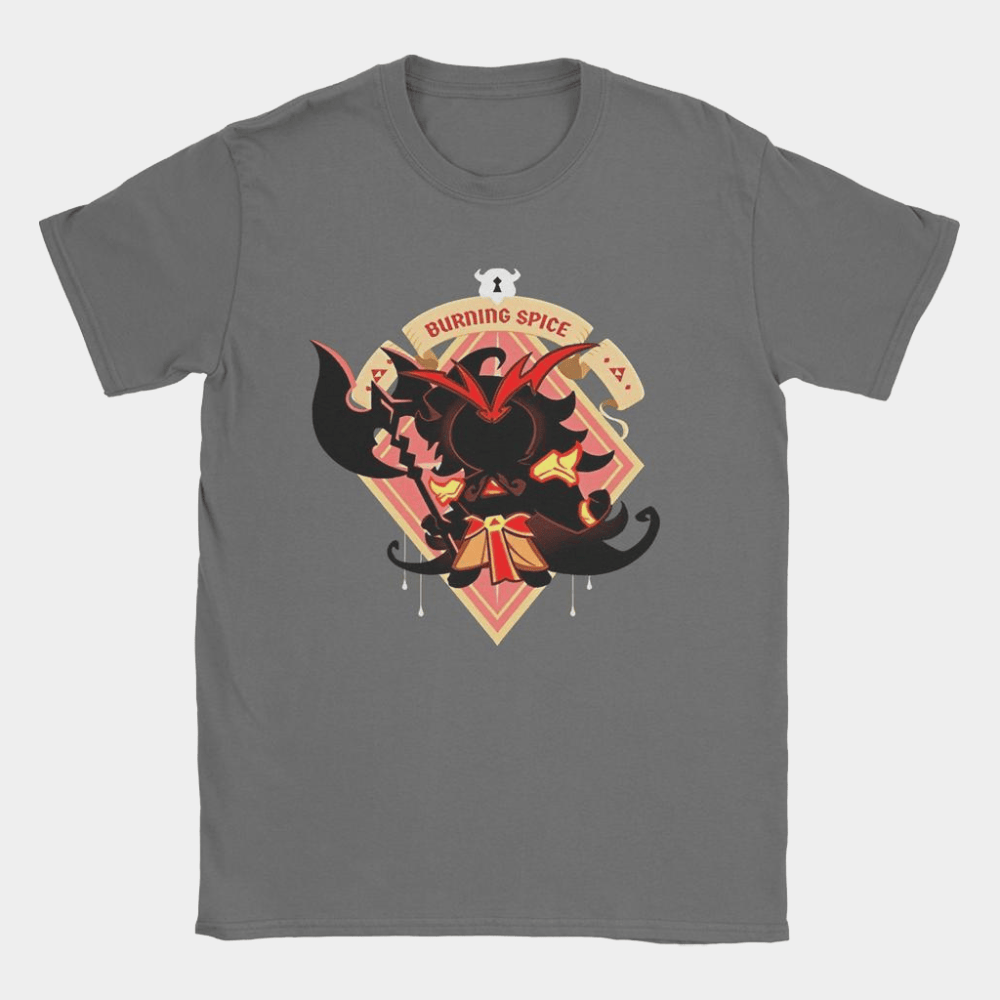 Cookie Run Merch Kingdom Burning Spice Cookie T-Shirt Gift Ideas For Him - GypsysystersGift