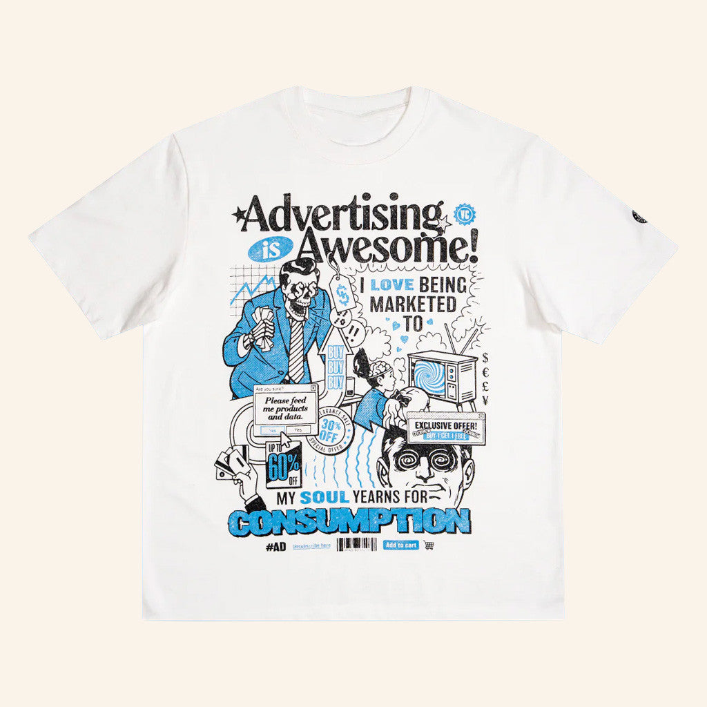 Cool Shirtz Merch Advertising Is Awesome T-Shirt Christmas Gifts For Him - Gypsysystersgift