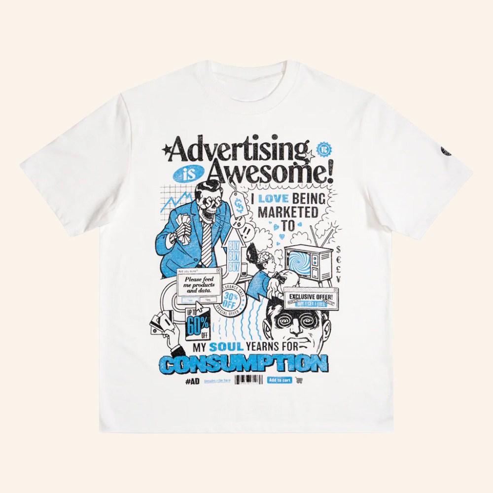 Cool Shirtz Merch Advertising Is Awesome T-Shirt Christmas Gifts For Him - Gypsysystersgift