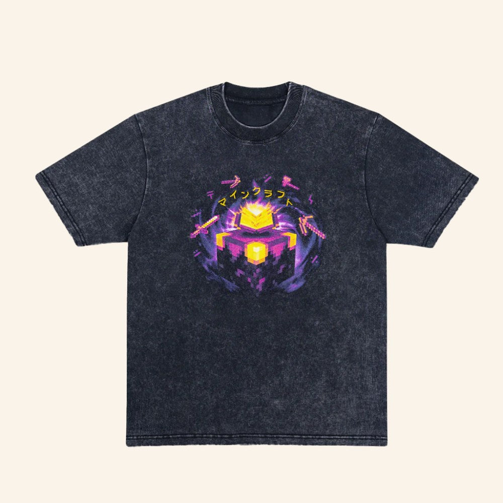 Cool Shirtz Merch Very Cool X Minecraft Enchanted Wash T-Shirt Xmas Gifts For Him - GypsysystersGift