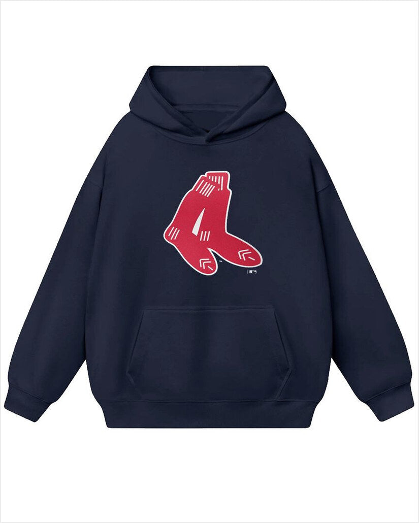 Cooperstown Collection Boston Red Sox Team Logo Hoodie Gifts For Besties Merch Clothing - Gypsysystersgift