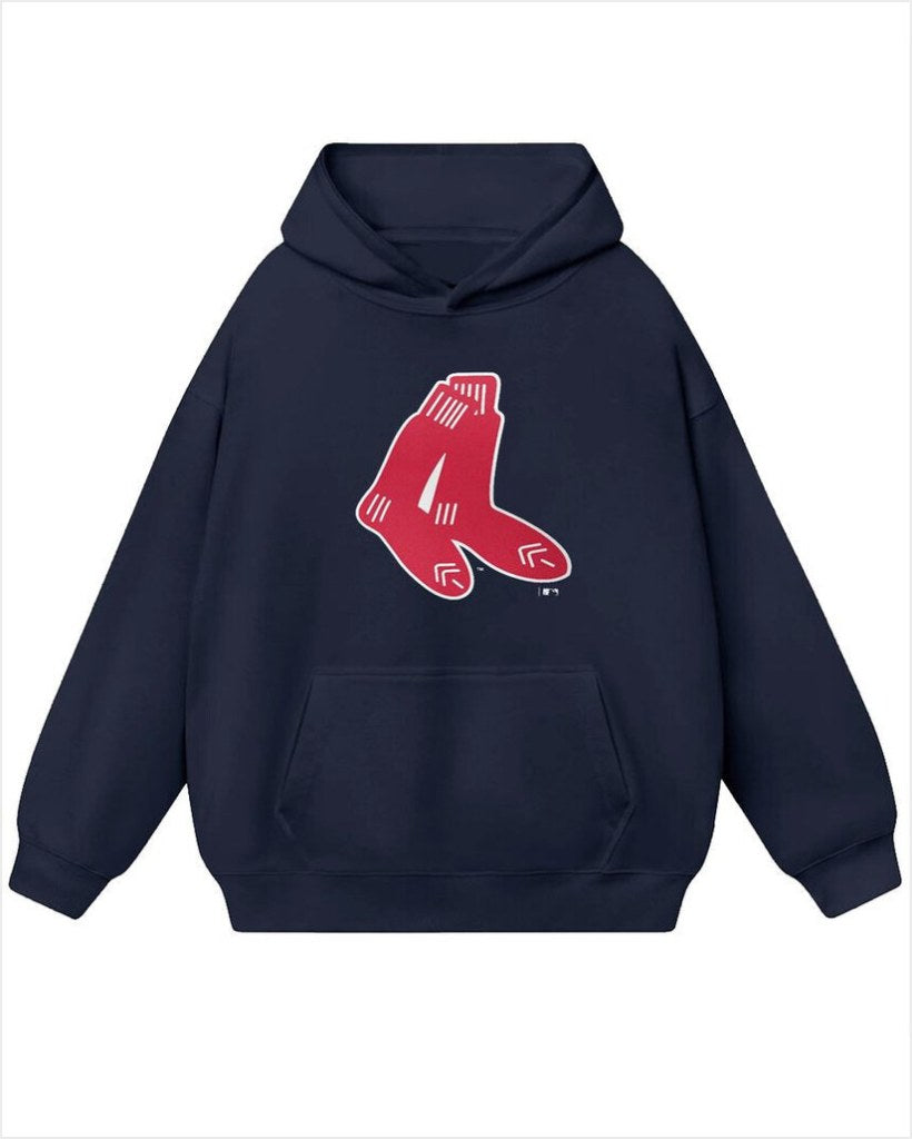 Cooperstown Collection Boston Red Sox Team Logo Hoodie Gifts For Besties Merch Clothing - Gypsysystersgift