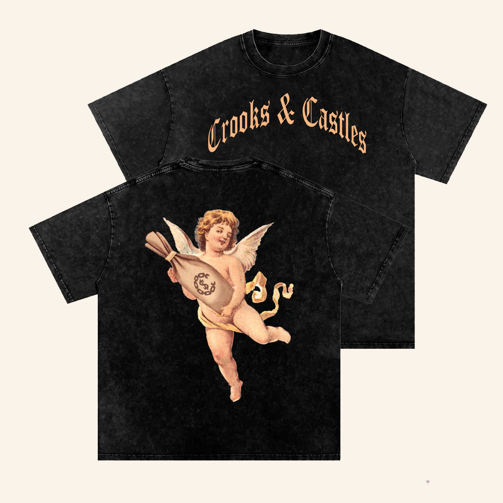 Crooks And Castles Merch Heir Apparent T-Shirt Best Gifts For Him - GypsysystersGift