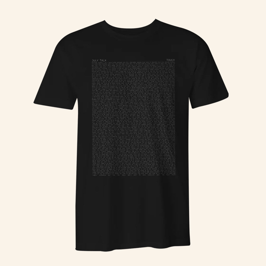 Cut Loose Merch July Talk Touch X Lyric T-Shirt Music Lover Gift Ideas For Him - Gypsysystersgift