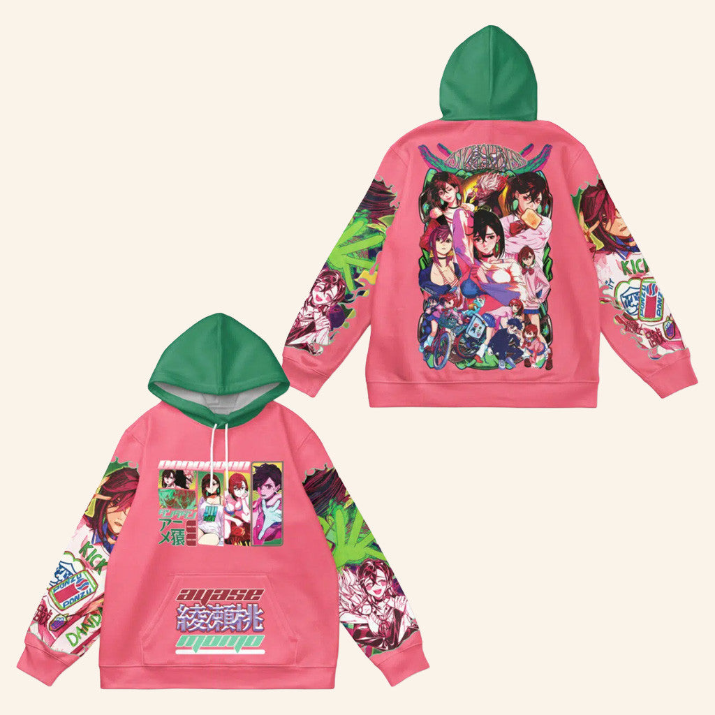 Dandadan Merch Ayase Momo Dandadan Streetwear Hoodie Christmas Gifts For Friends - Gypsysystersgift