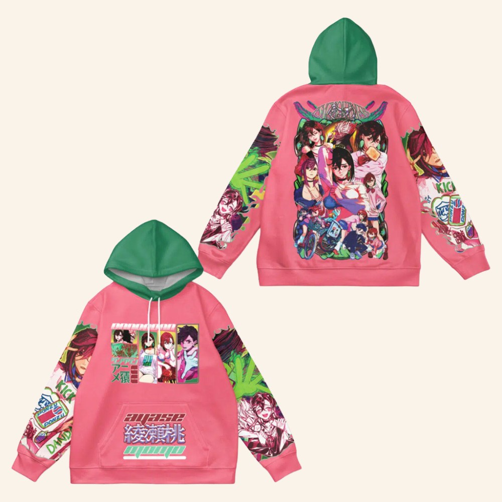 Dandadan Merch Ayase Momo Dandadan Streetwear Hoodie Christmas Gifts For Friends - Gypsysystersgift