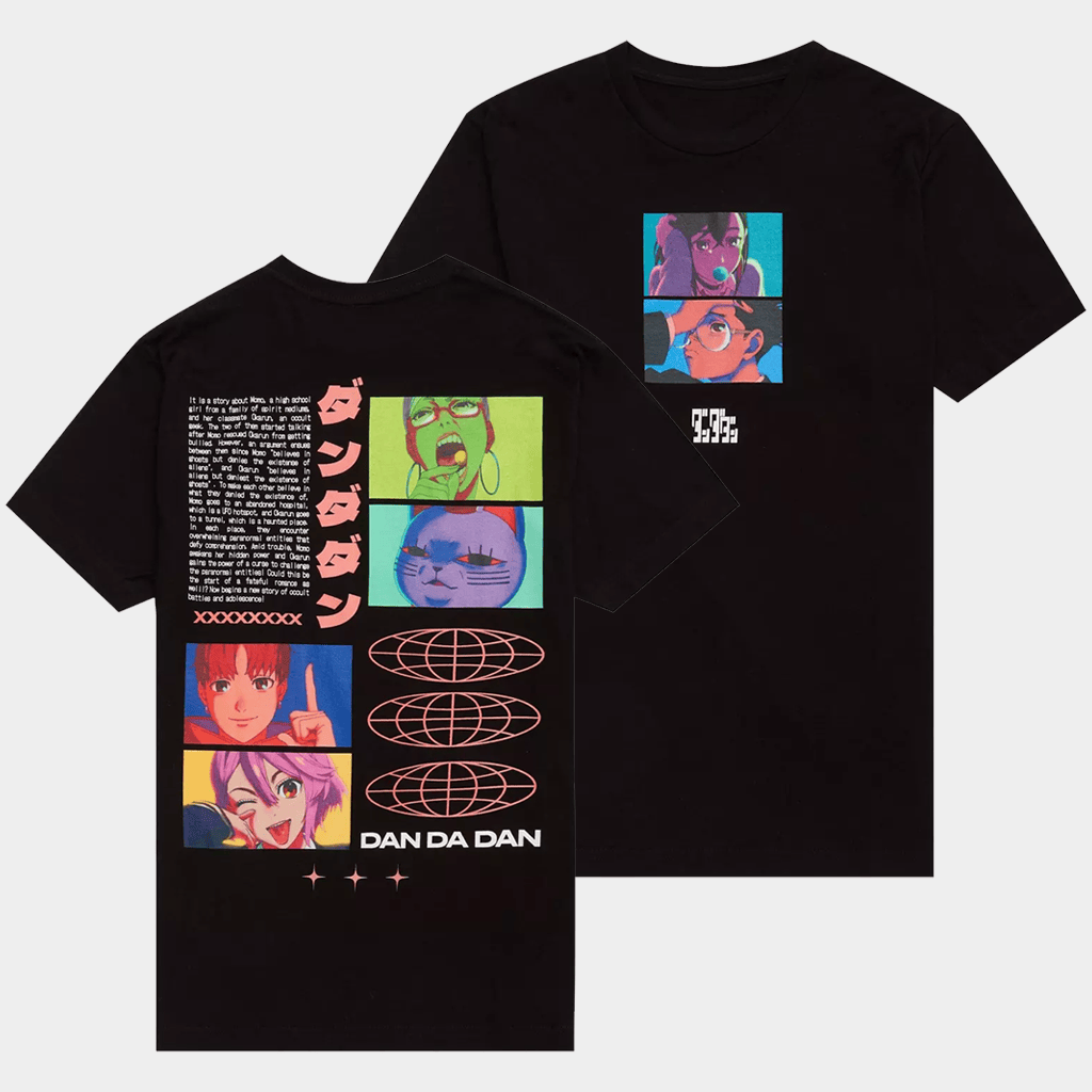 Dandadan Merch Dandadan Opening Credits Portrait T-Shirt Gift Ideas For Him - GypsysystersGift