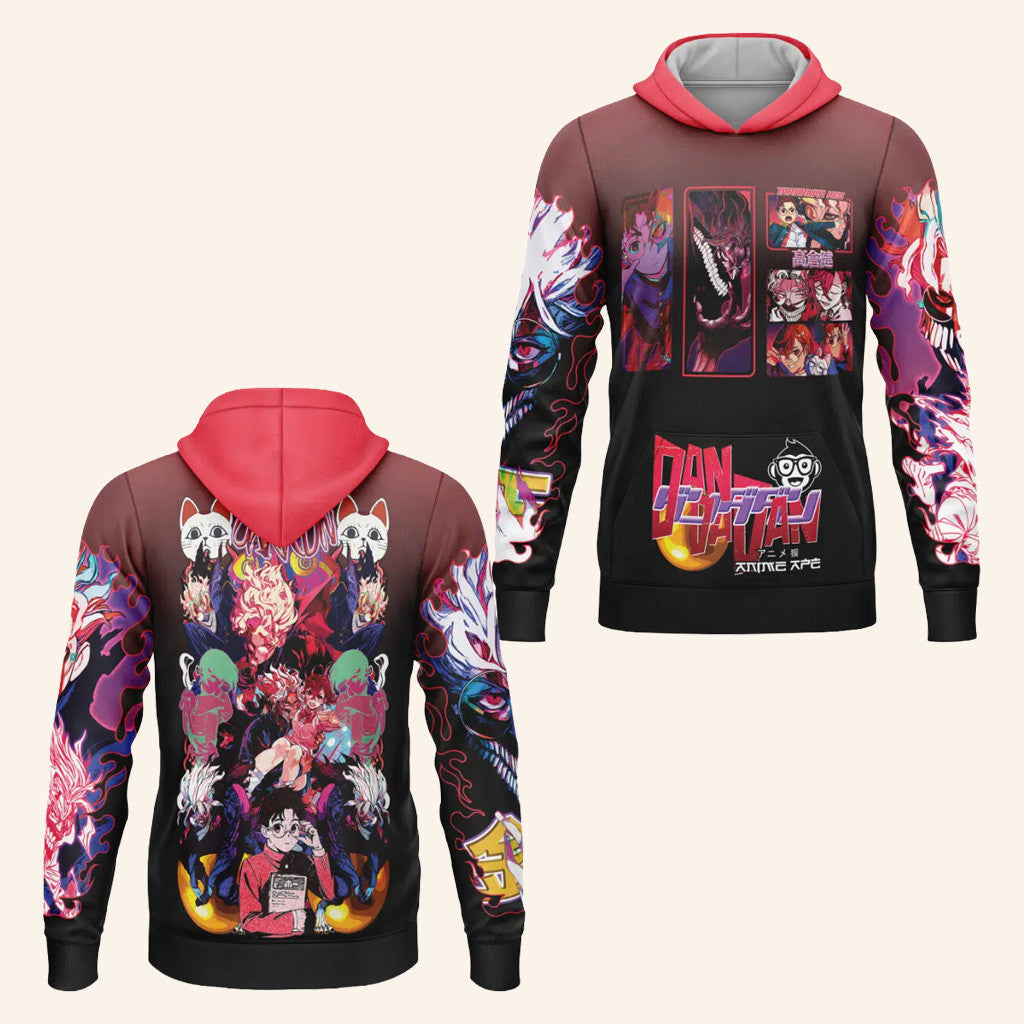 Dandadan Merch Okarun Dandadan Streetwear Hoodie Birthday Gift For Her - Gypsysystersgift