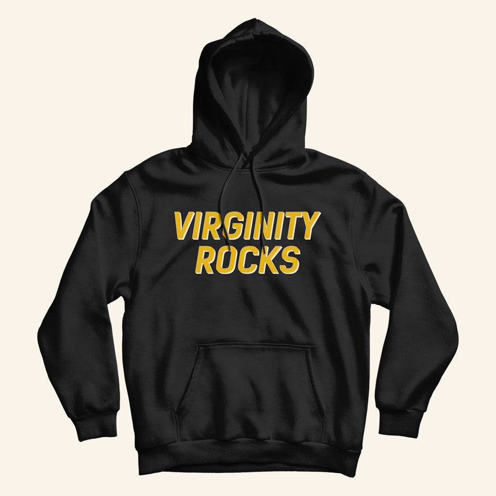 Danny Duncan Merch Virginity Rocks Black Hoodie Birthday Present For Husband - Gypsysystersgift