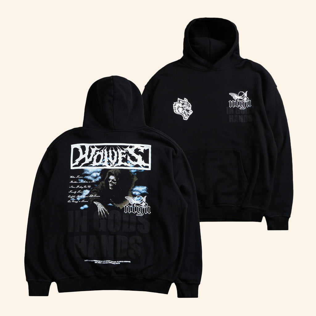 Darc Sport Merch Deliver Us From Evil Hoodie In Gods Hands Hoodie Great Gifts For Him - Gypsysystersgift