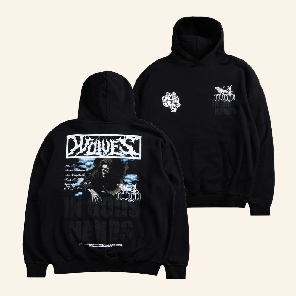 Darc Sport Merch Deliver Us From Evil Hoodie In Gods Hands Hoodie Great Gifts For Him - Gypsysystersgift