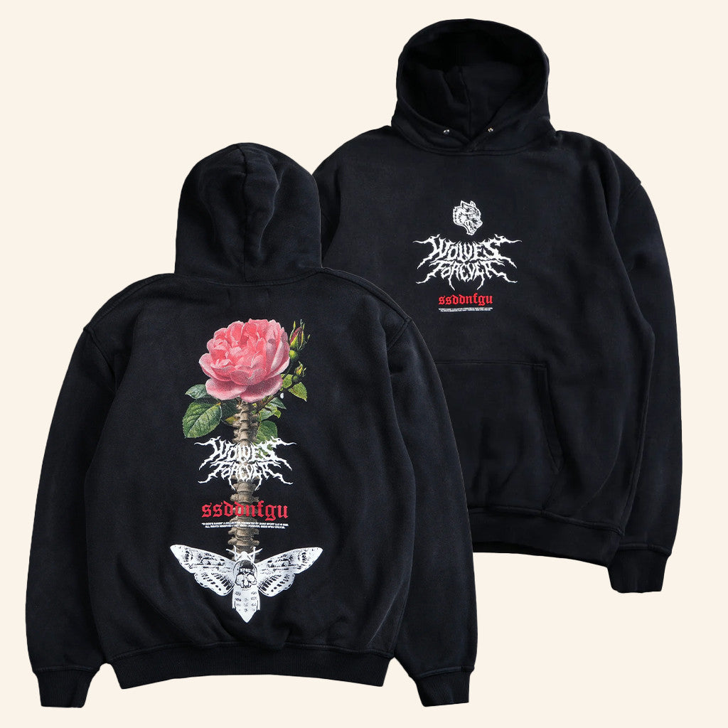 Darc Sport Merch Mori Rose Hoodie Wolves Forever Hoodie Gifts Ideas For Friends - Gypsysystersgift
