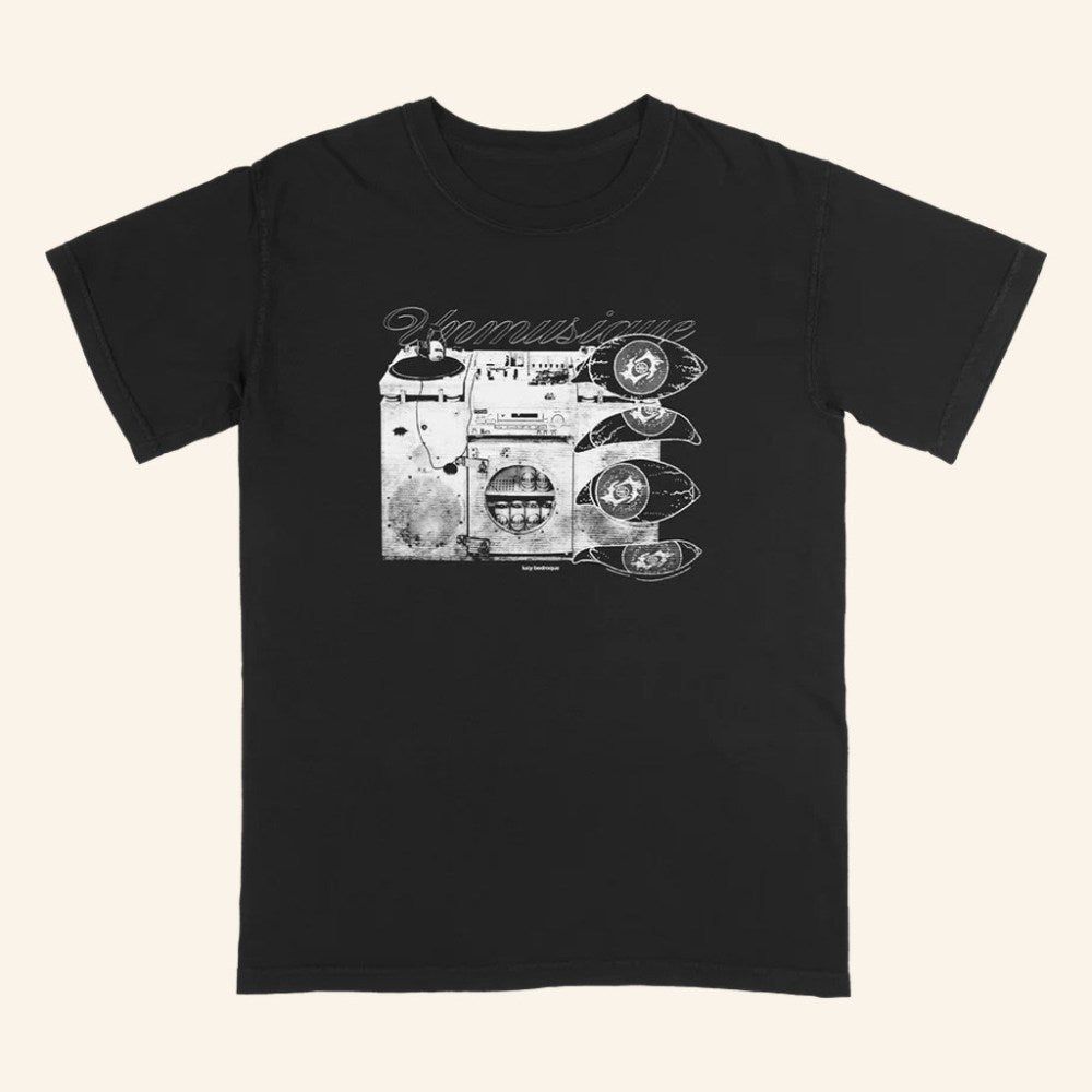 Dead Air Merch Lucy Bedroque Unmusique Black T-Shirt Music Lover Gifts For Him - Gypsysystersgift