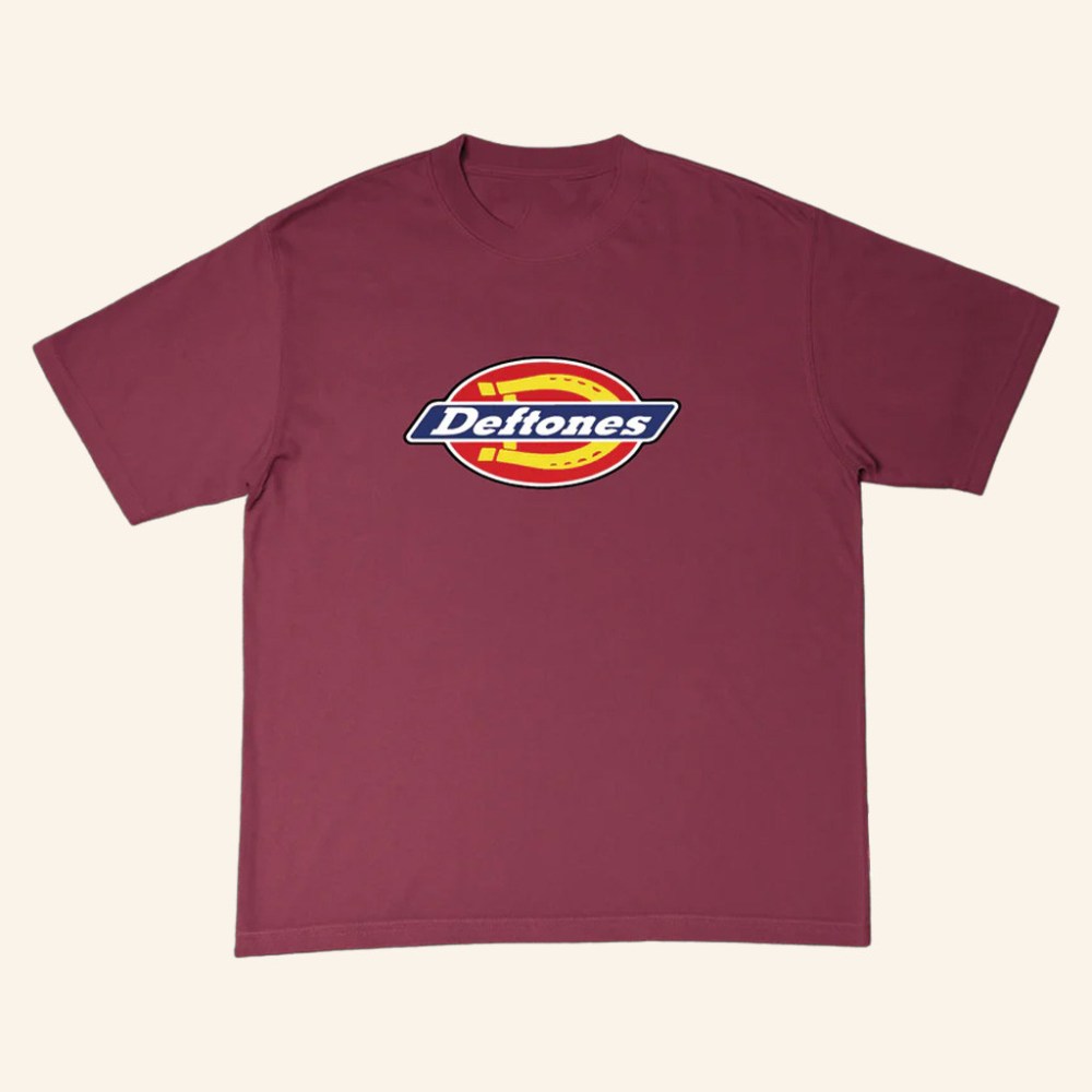 Deftones Dickies Merch Deftones x Dickie T-Shirt Xmas Gifts For Him - GypsysystersGift