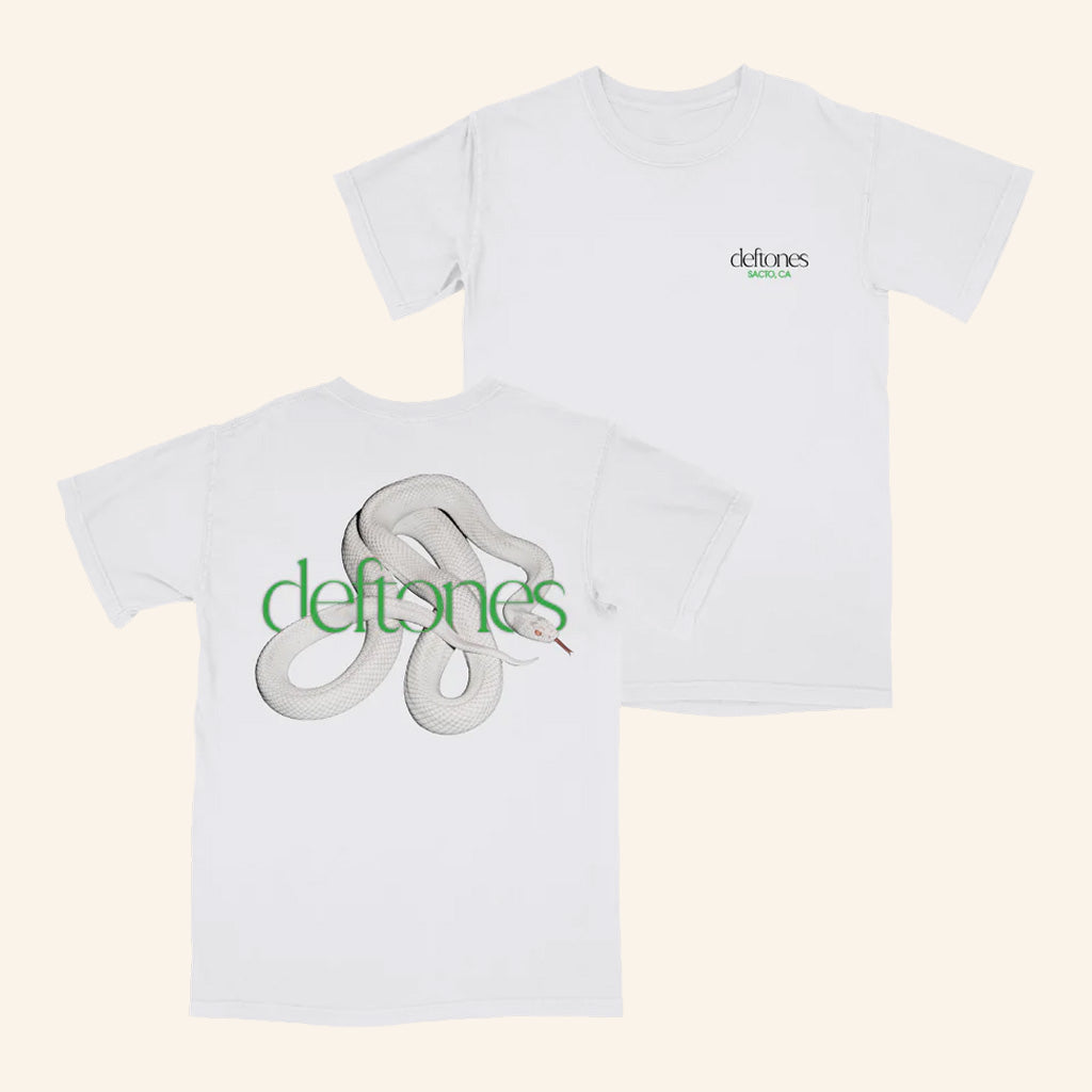 Deftones Dickies Merch Interlaced Snake Logo T-Shirt Christmas Presents For Him - GypsysystersGift