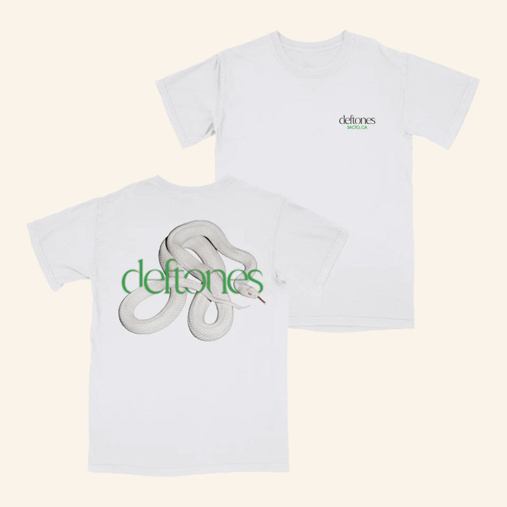 Deftones Dickies Merch Interlaced Snake Logo T-Shirt Christmas Presents For Him - GypsysystersGift