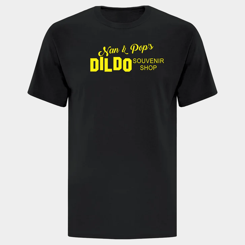 Dildo Newfoundland Merch Nan And Pop's Dildo Souvenir Shop T-Shirt Gift For Travel Lovers - GypsysystersGift
