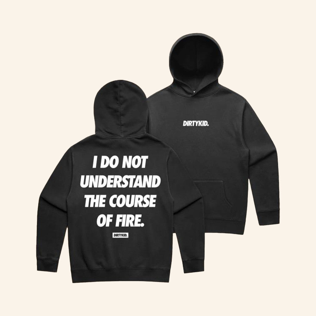 Dirty Kid Merch Course Of Fire Hoodie Black Gifts For Him - Gypsysystersgift