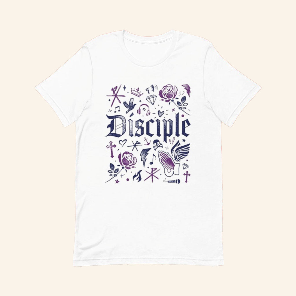 Disciple Icons T-Shirt Faith Based Apparel Christian Gifts For Him - GypsysystersGift