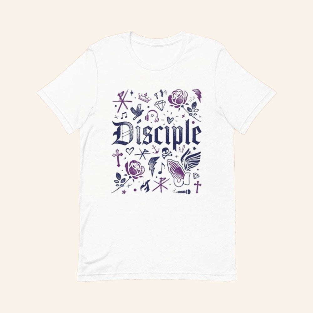 Disciple Icons T-Shirt Faith Based Apparel Christian Gifts For Him - GypsysystersGift