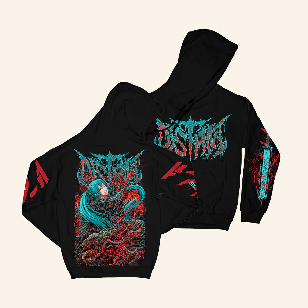Distant Merch Berserk Miku Hoodie Christmas Presents For Her - Gypsysystersgift