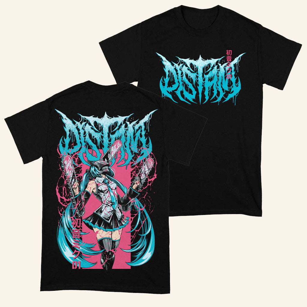 Distant Merch Chainsaw Girl T-Shirt Christmas Presents For Him - Gypsysystersgift