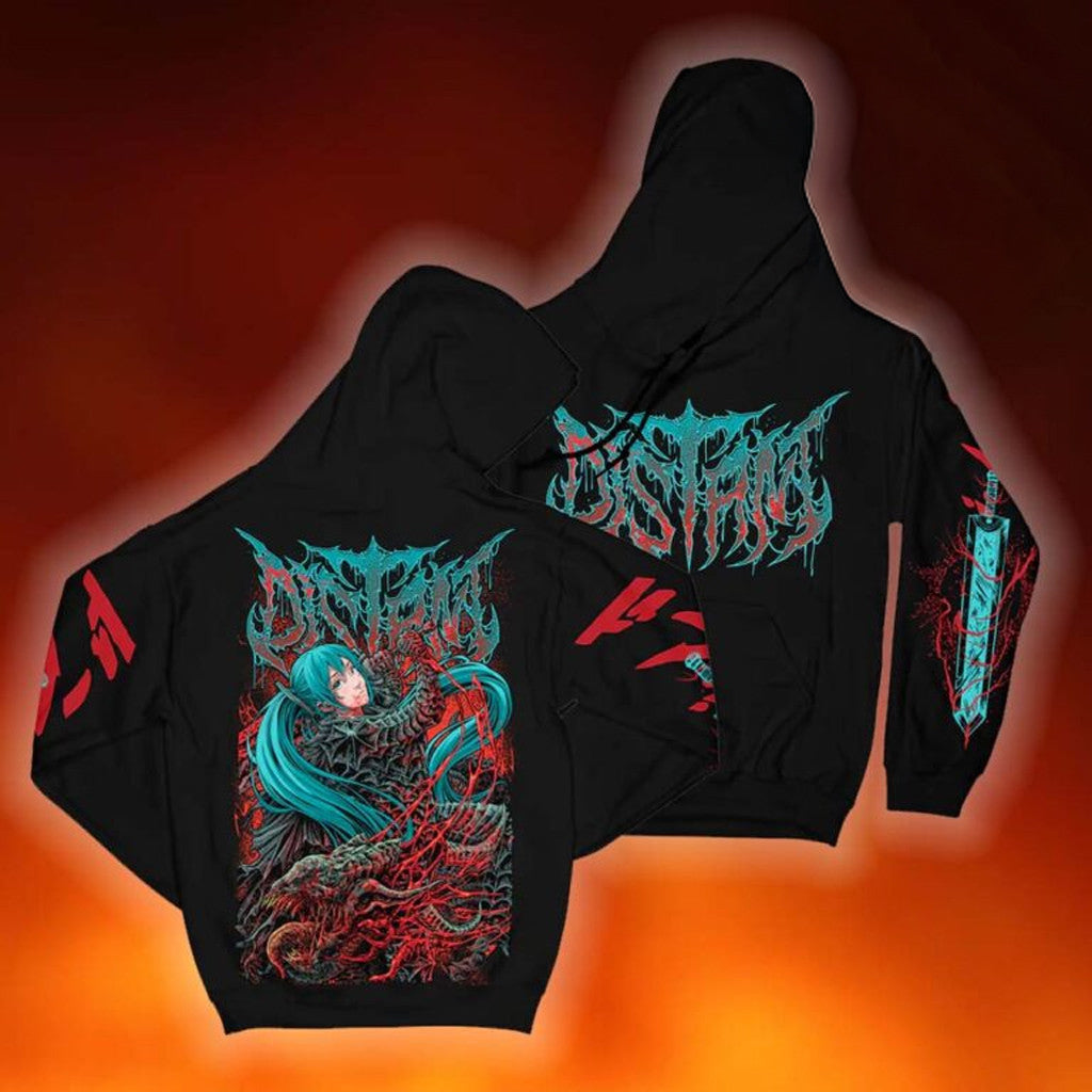 Distant Merch Collection Berserk Miku Hoodie Birthday Present For Friends - Gypsysystersgift
