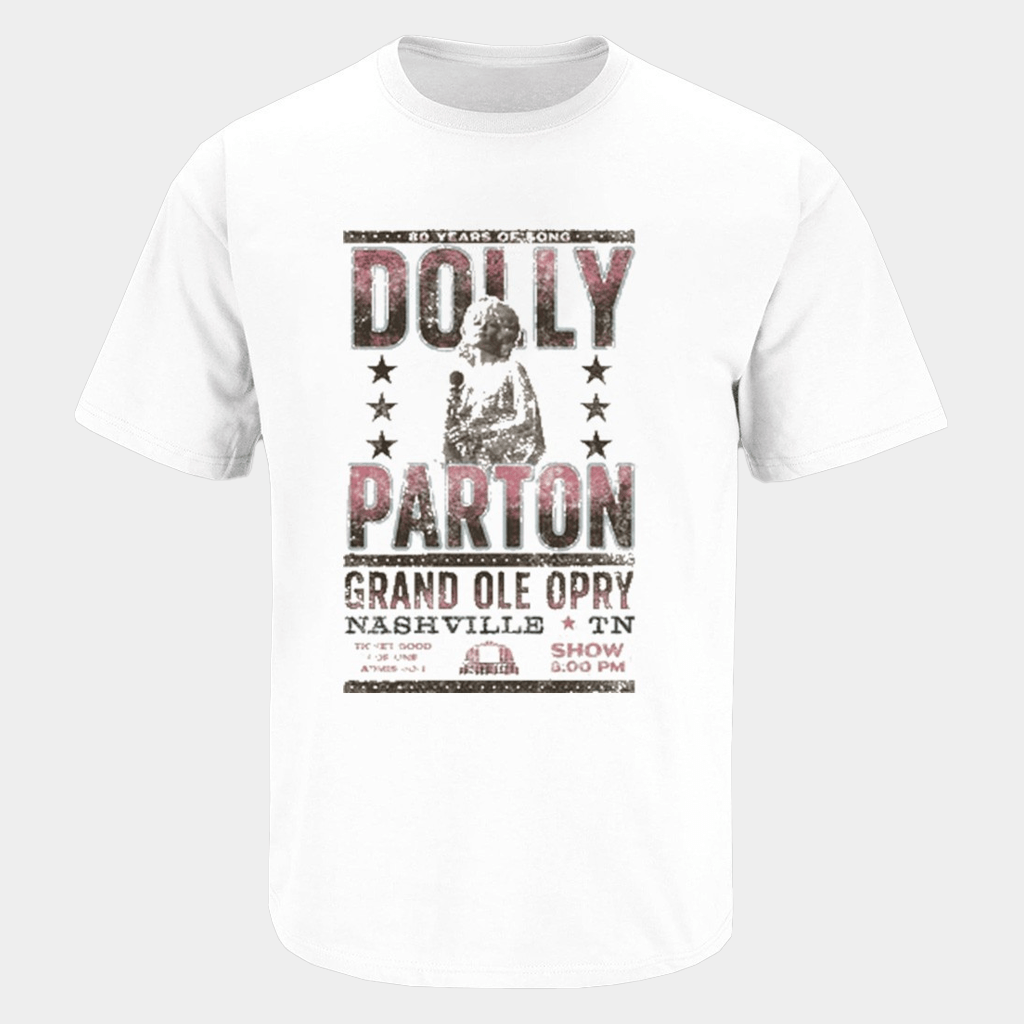 Dolly Parton X Grand Ole Opry Nashville TN 2026 T-Shirt Presents For Music Lovers - GypsysystersGift