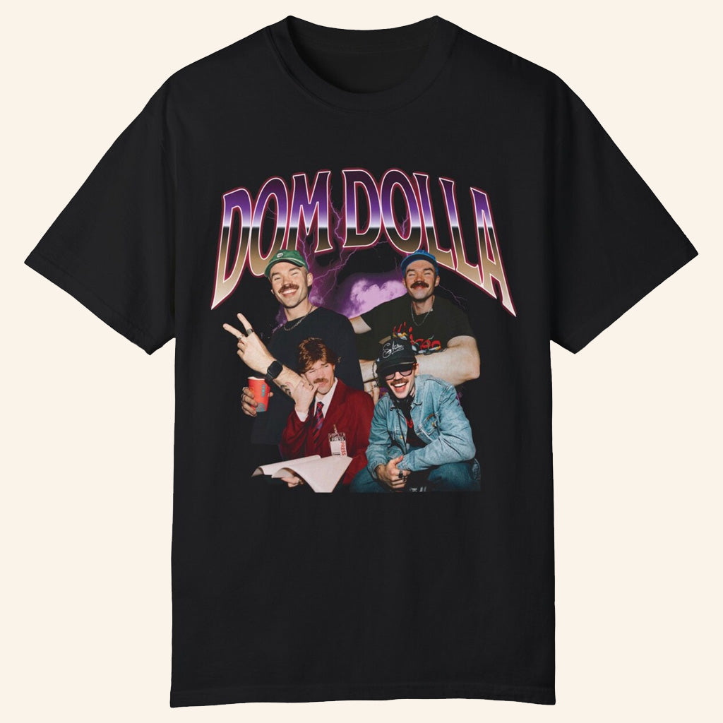 Dom Dolla Merch Dom Dolla Collage T-Shirt Dom Dolla EDM Merch Gifts For Music Lovers - GypsysystersGift