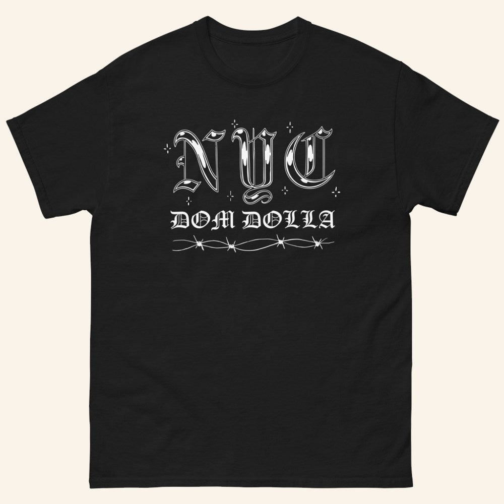 Dom Dolla Merch NYC T-Shirt Black Music Lover Gift Ideas For Him - GypsysystersGift