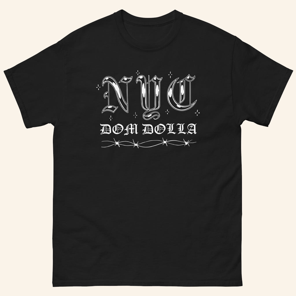 Dom Dolla Merch NYC T-Shirt Black Music Lover Gift Ideas For Him - GypsysystersGift