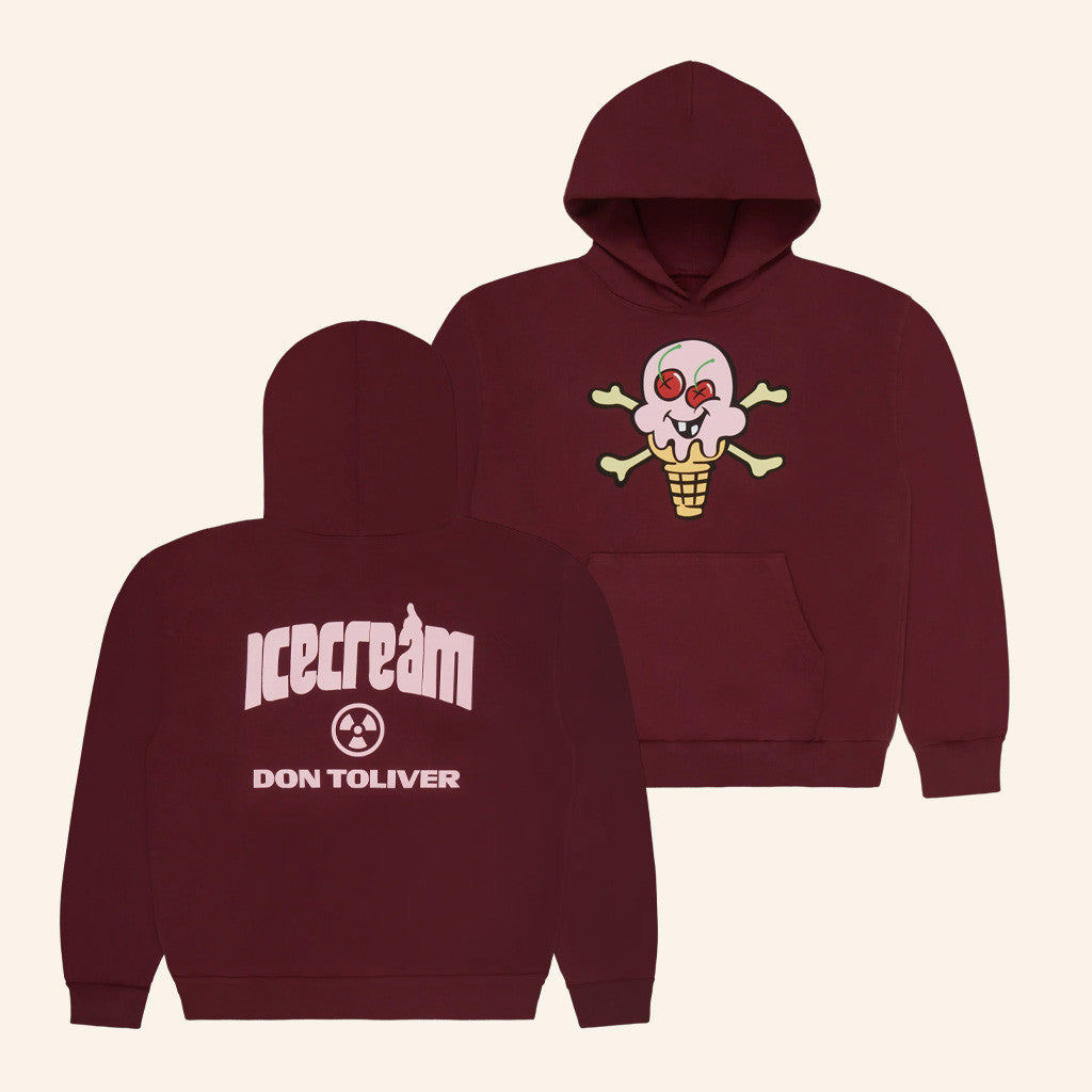 Don Toliver Music Merch Ice Cream Cones And Bones Octane Hoodie Xmas Gifts For Her - Gypsysystersgift