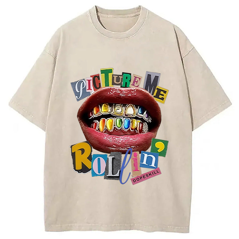 DopeSkill Hypebeast Hip Hop Washed T-Shirt Cool Graphic Tee For Men Women Gifts For BFF - Gypsysystersgift