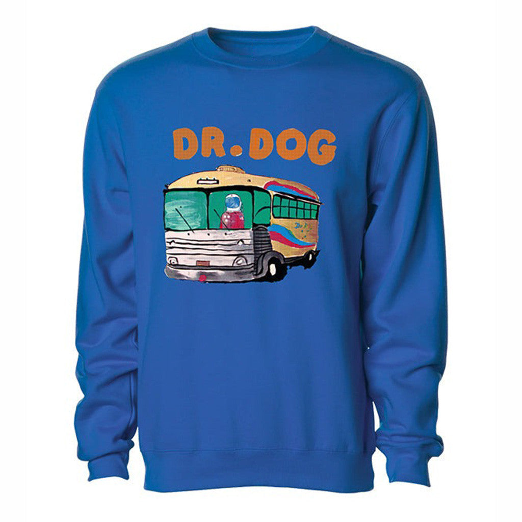 Dr Dog Merch Space Bus Crewneck Sweatshirt Best Gifts For Husband - Gypsysystersgift