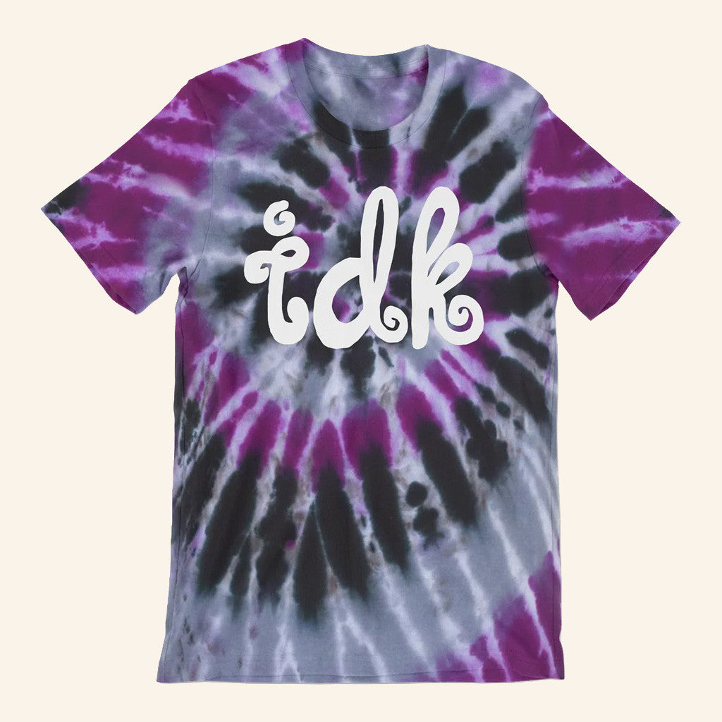 Dropout TV Merch Kristen Applebees IDK Tie Dye Shirt Unique Christmas Gifts For Him - Gypsysystersgift