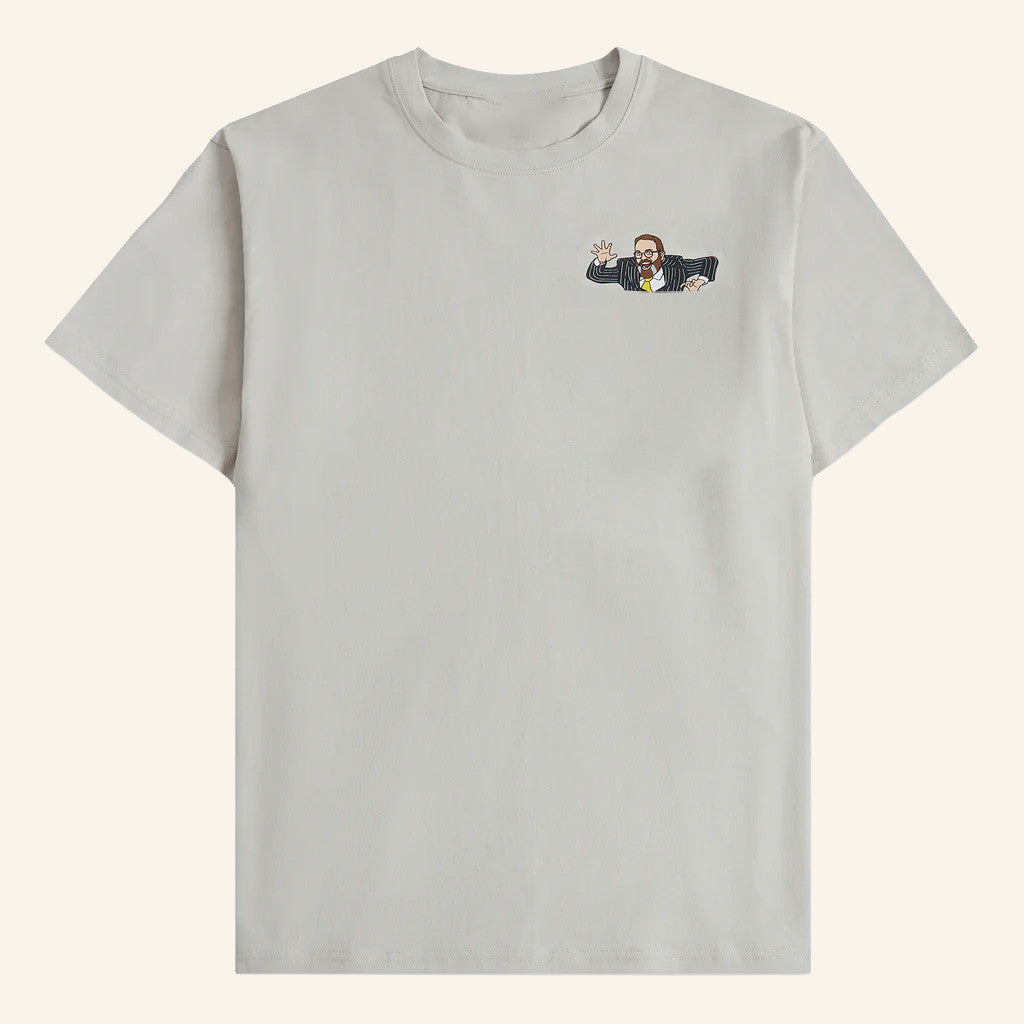Dropout TV Merch Sam Says Don't Flinch T-Shirt Christmas Present Ideas For Him - Gypsysystersgift