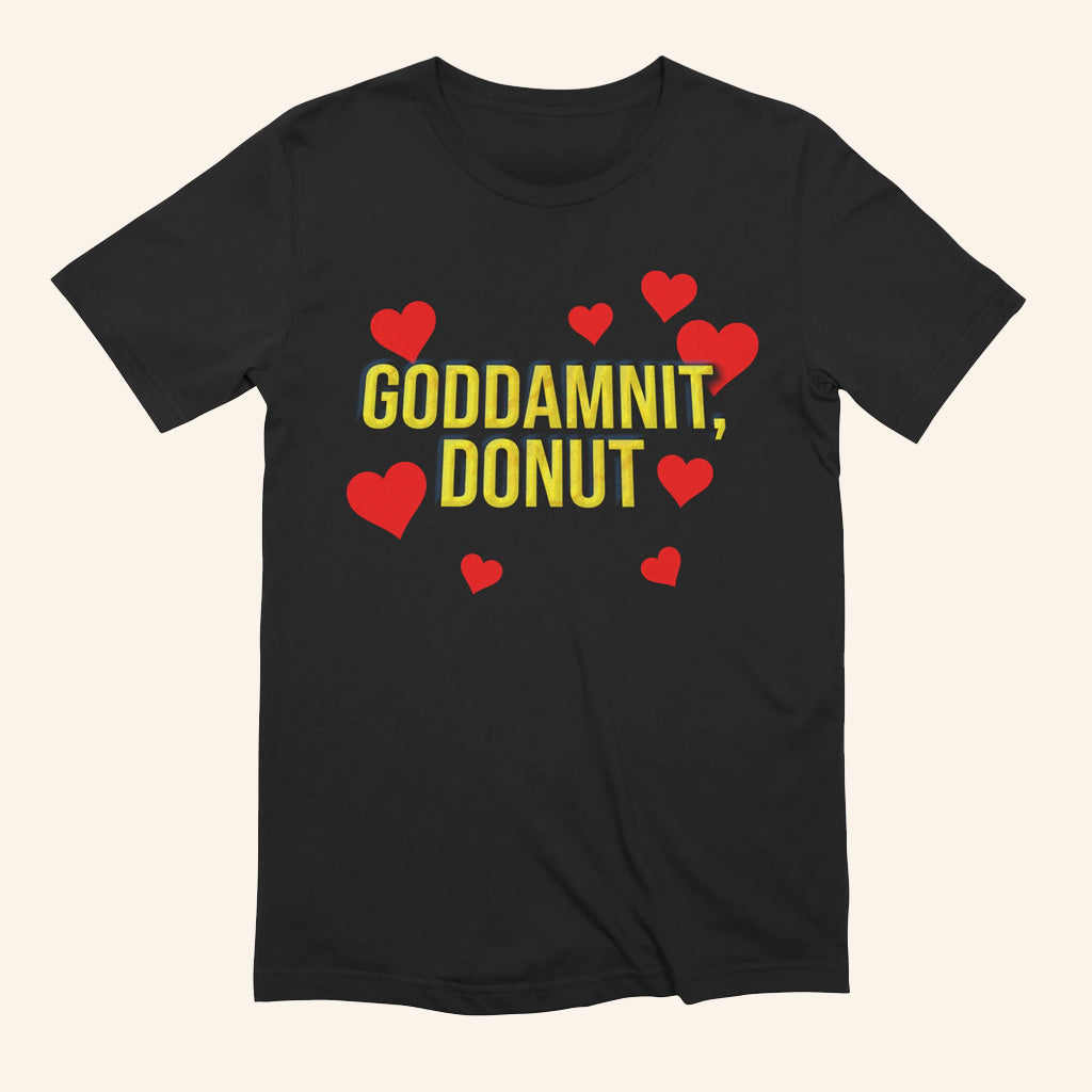 Dungeon Crawler Carl Merch Goddamnit Donut T-Shirt Birthday Present For Her - Gypsysystersgift
