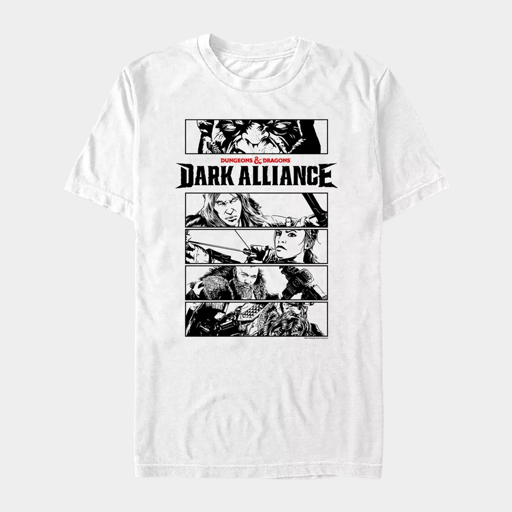 Dungeons And Dragons Dark Alliance Panels T-Shirt Cool Gifts For Him - GypsysystersGift