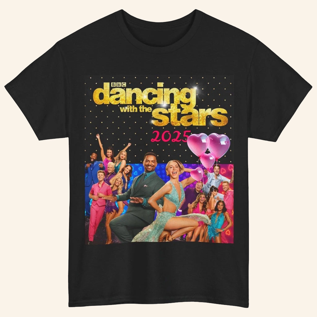 DWTS Merch Dancing With The Stars 2025 T-Shirt Great Gifts For Him Her - GypsysystersGift