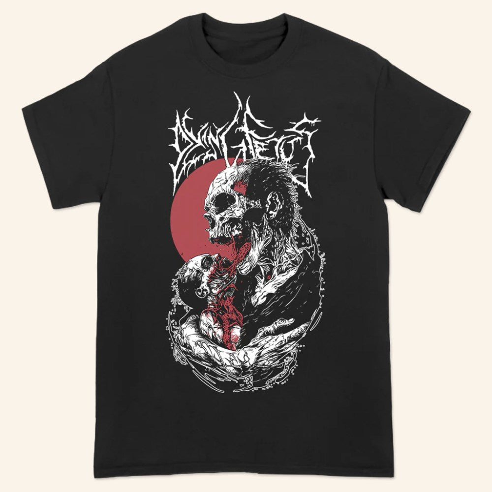 Dying Fetus Merch Zombie Hug T-Shirt Music Lover Gift Ideas For Him - GypsysystersGift