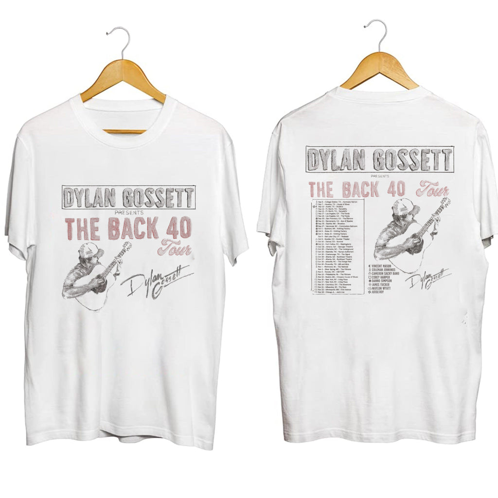 Dylan Gossett Tour 2024 Shirt Dylan Gossett Merch Music Lover Gifts For Him - Gypsysystersgift