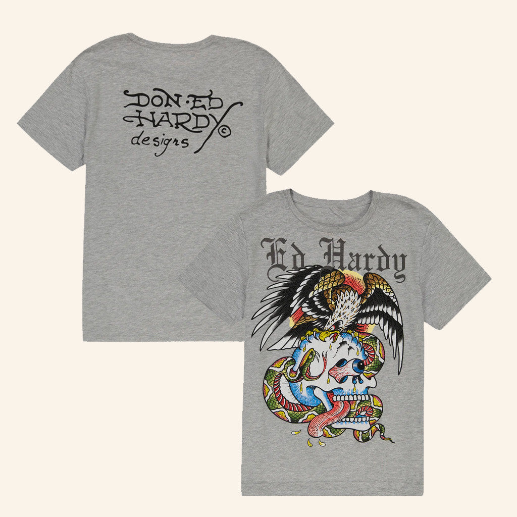 Ed Hardy Merch Battle Skull Shirt Good Christmas Gifts For Boyfriend - Gypsysystersgift