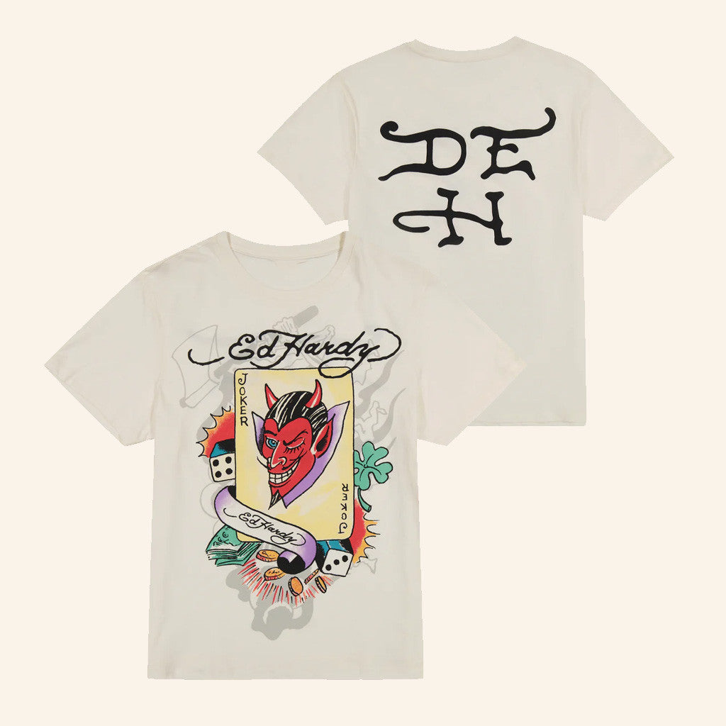 Ed Hardy Merch Joker T-Shirt Cool Christmas Gifts For Son - Gypsysystersgift